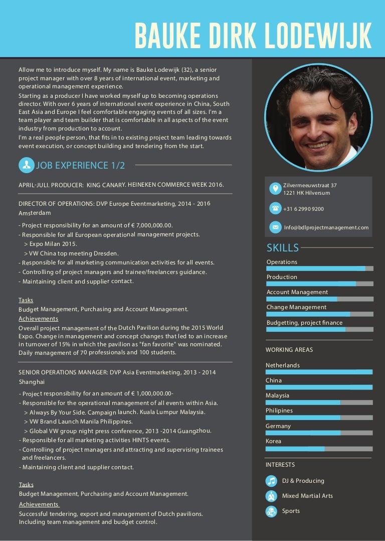 bdl introduction flyers account manager