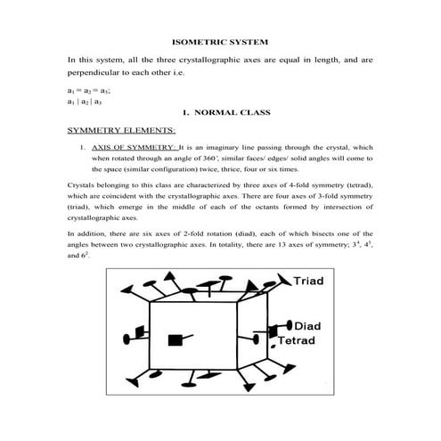 Crystallography 32 classes 
