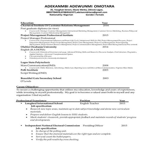 ADEKANMBI OMOTARA ADEWUNMI.cv 2