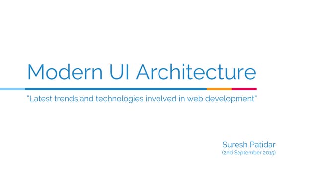 Modern UI Architecture_ Trends and Technologies in Web Development