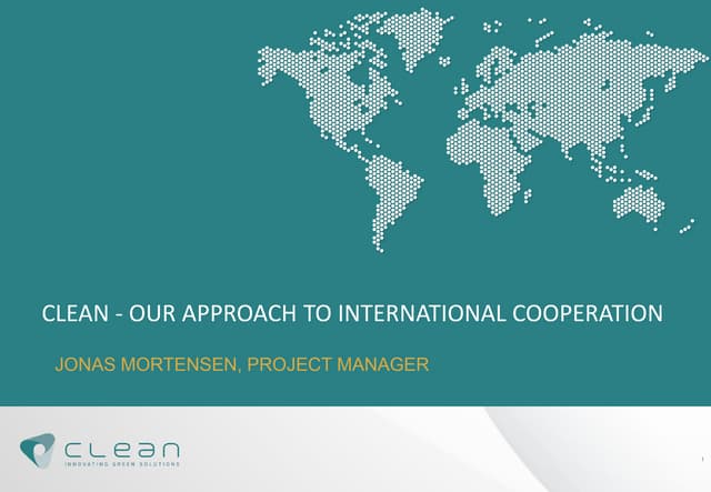 GBF 2015, April 17th, Presentation of Mr. Jonas Mortensen