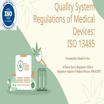 ISO 13485_ Quality Management System for Medical Device.pptx