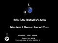 Mr Can Akın - I Love You - Book Of Poetry - 32 - Mevlana I Remembered You