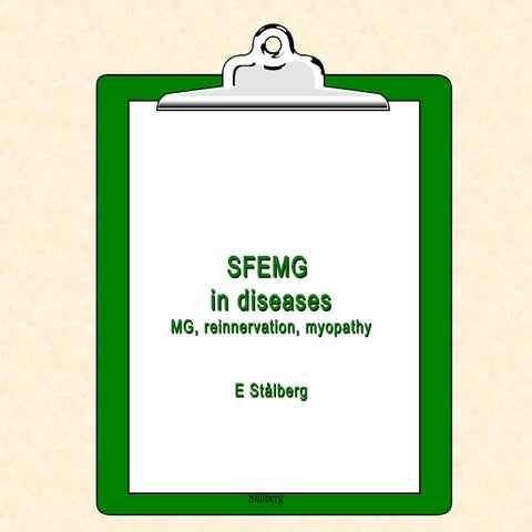 33. SFEMG in diseases