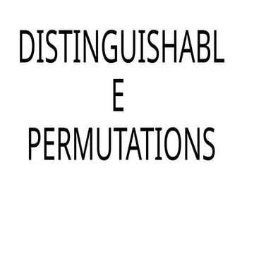 Understanding Distinguishable Permutations with Repetition: Formulas ...