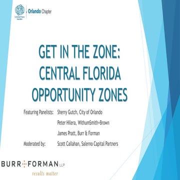 Opportunity Zones in Central Florida