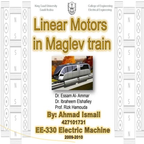 Linear Motor In Maglev Train