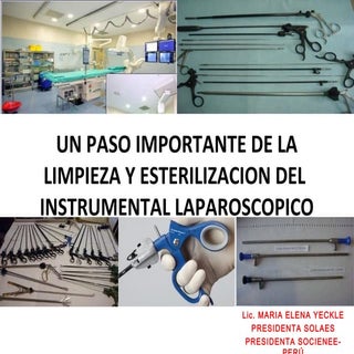 Limpeza y esterilización del instru...
