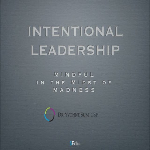 Intentional Leadership TWCCTW 2015 