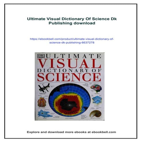 Ultimate Visual Dictionary Of Science Dk Publishing | PDF