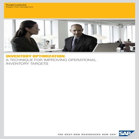 Inventory Optimization: A Technique for Improving Operational-Inventory Targets