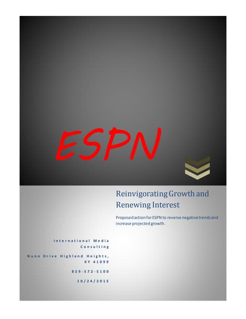 Case Campaign report