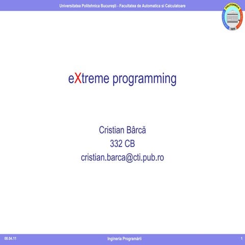 programare eXtrema
