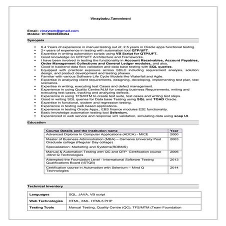 CV_Vinay_Testing_QTP 
