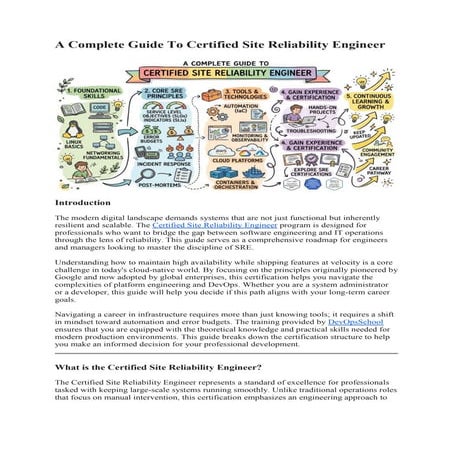 Site Reliability Engineering: Meaning, Risk, and Tools | PDF