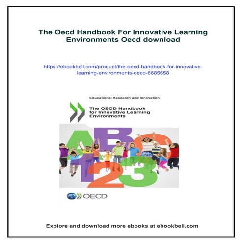 The Oecd Handbook For Innovative Learning Environments Oecd