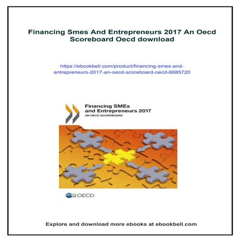 Financing Smes And Entrepreneurs 2017 An Oecd Scoreboard Oecd