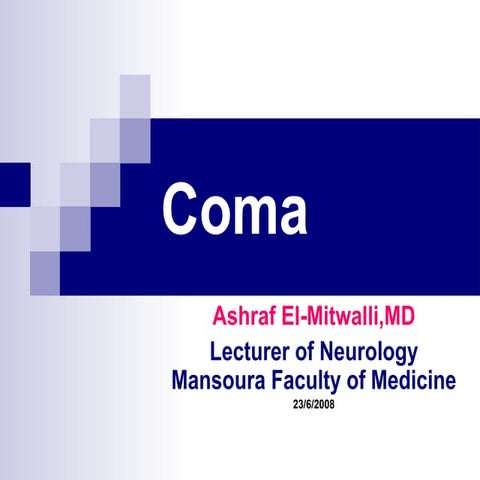 Coma | PPTX