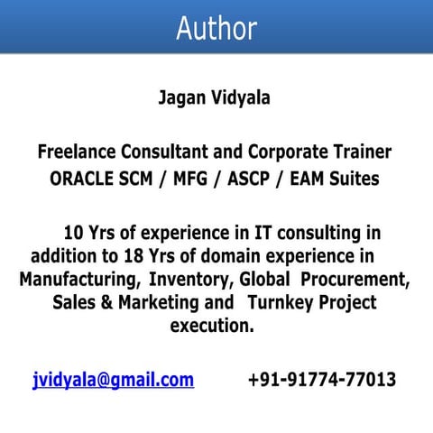 Oracle wms setup For oracle ebs  apps r1