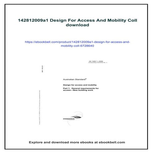 142812009a1 Design For Access And Mobility Coll