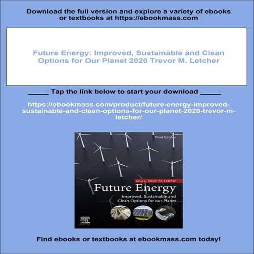 Future Energy: Improved, Sustainable and Clean Options for Our Planet ...