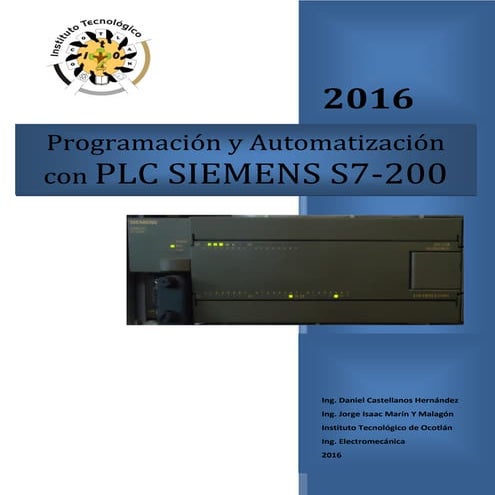 PLC: Programación y Automatización de PLC Siemens S7-200