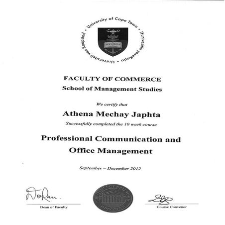 GetSmarter - Professional Communication and Office Management | PDF