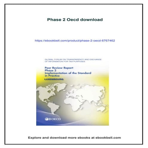 Download full ebook of Phase 2 Oecd instant download pdf