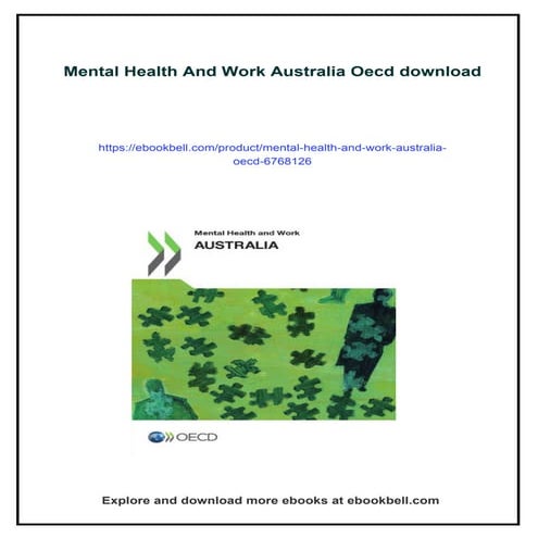 Download full ebook of Mental Health And Work Australia Oecd instant ...