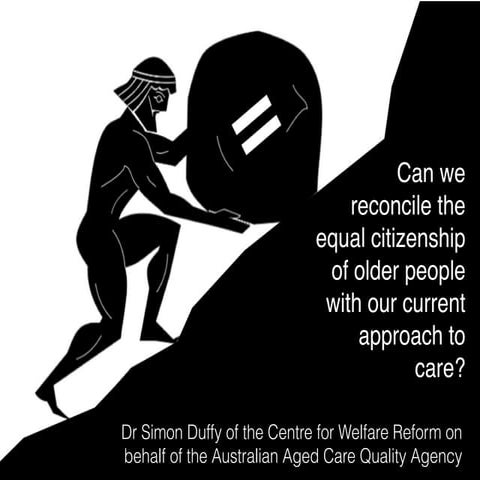 Citizenship and Care of Older People