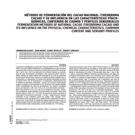 Catic 2021 d1-3 - Métodos de fermentación del cacao - Juan Neira