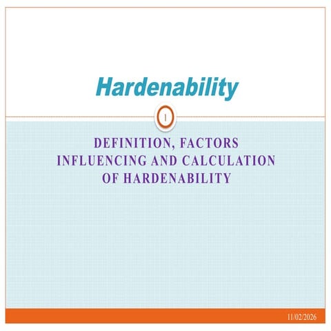 Hardenability during Heat treatment.pptx