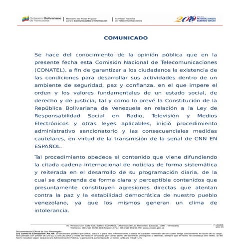 339429352 gobierno-bolivariano-arremete-contra-cnn-y-cnn-en-espanol-comunicado-de-conatel