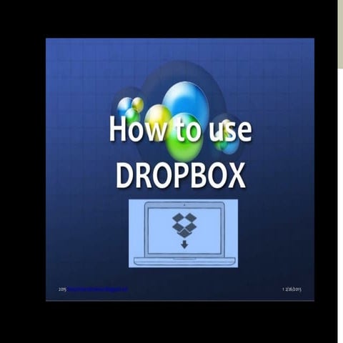 drop box tutorial