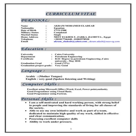CV of AKRAM (2)