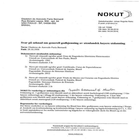 NOKUT's Assessment of Education_NORWAY