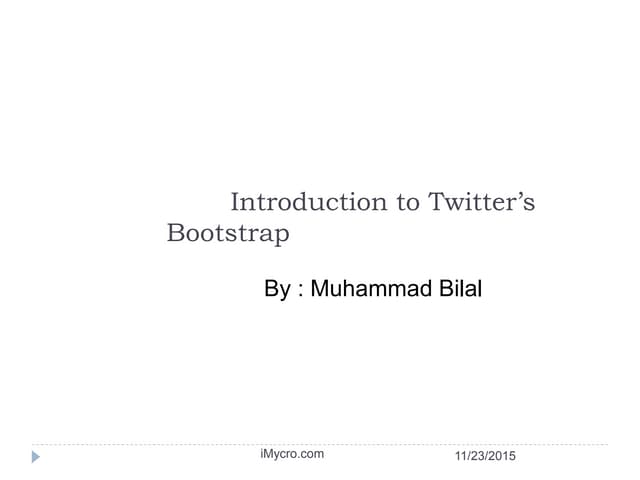 bootstrap