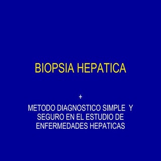 33 biopsia hepatica