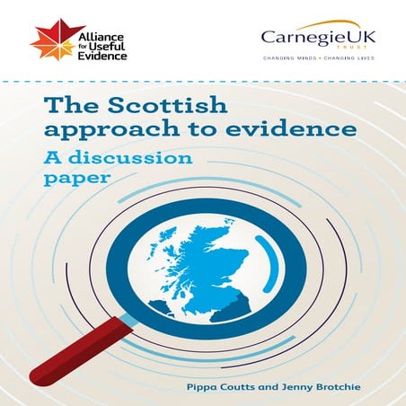 AfUE The Scottish Approach to Evidence Jan 2017