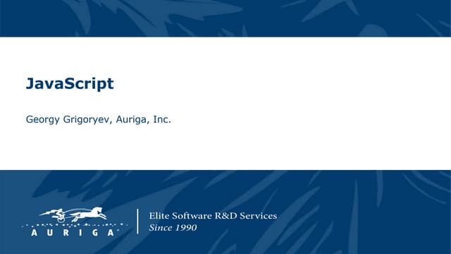 course js day 4 | PPT