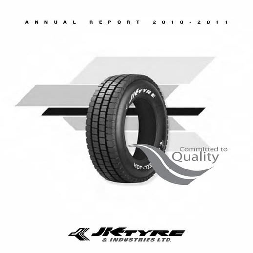 33 document jk tyre annual report -2010-11