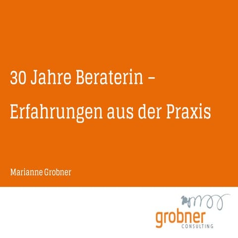 33 Erfahrungen in 33 Jahren