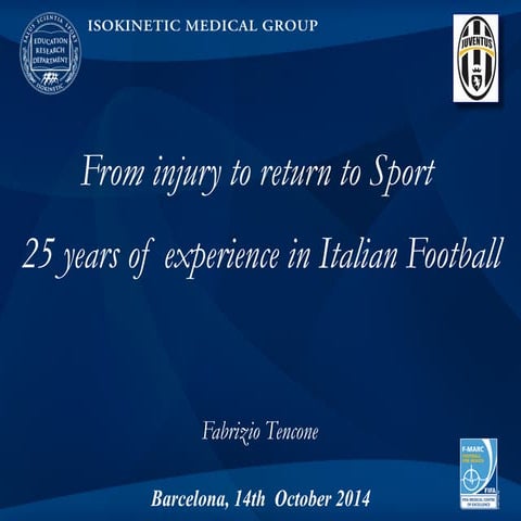 Fabrizio Tencone - experiences in hamstrings 