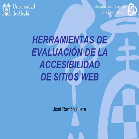 Herramientas de evaluación de accesibilidad web WCAG 2.0