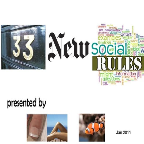 33 New Social Rules for Living in a Digital Age