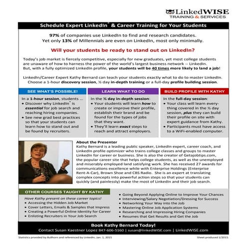 LinkedWISE college training 2015_SKL