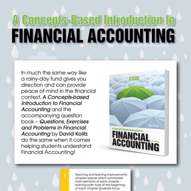 A Concepts Based Introduction to Financial Accounting | PDF
