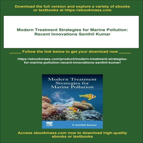 Modern Treatment Strategies for Marine Pollution: Recent Innovations Senthil ...
