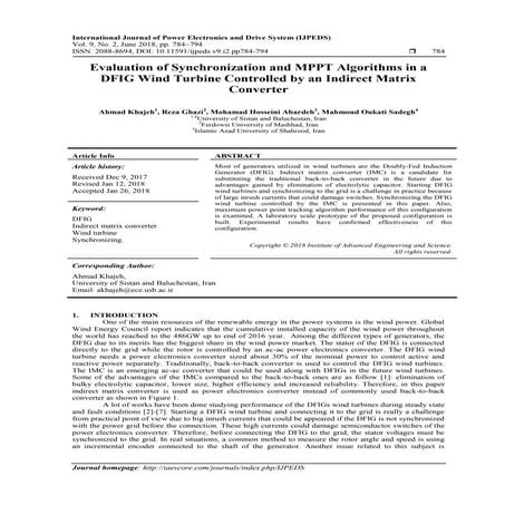 Control Strategy Used in DFIG and PMSG Based Wind Turbines an Overview ...