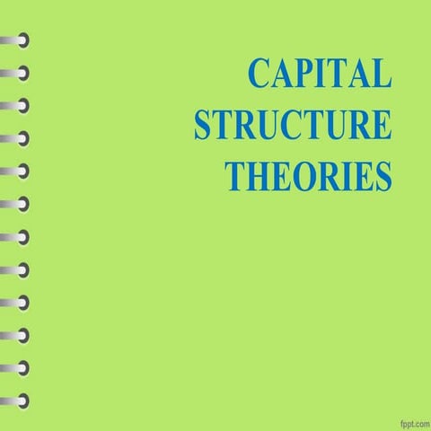 341468456-Theories-of-Capital-Structure-Ppt.ppt